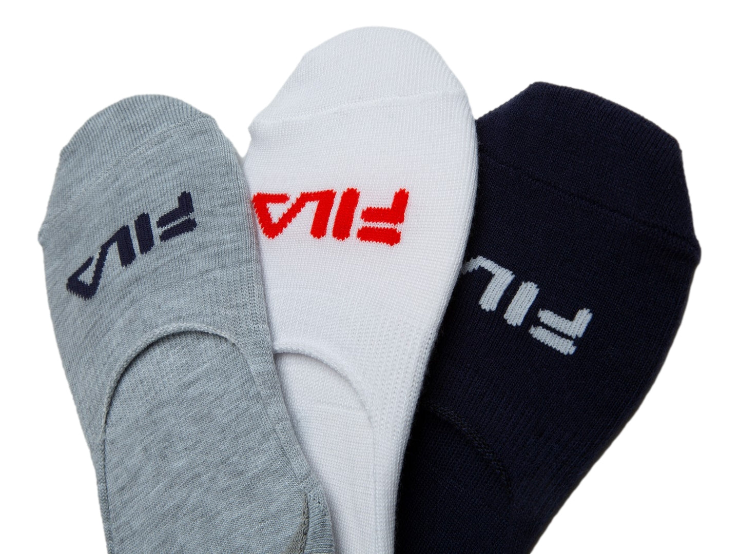 Calcetines De Tobillo Fila Calcetas Striped Toe Liner 8490Fl Para Mujer