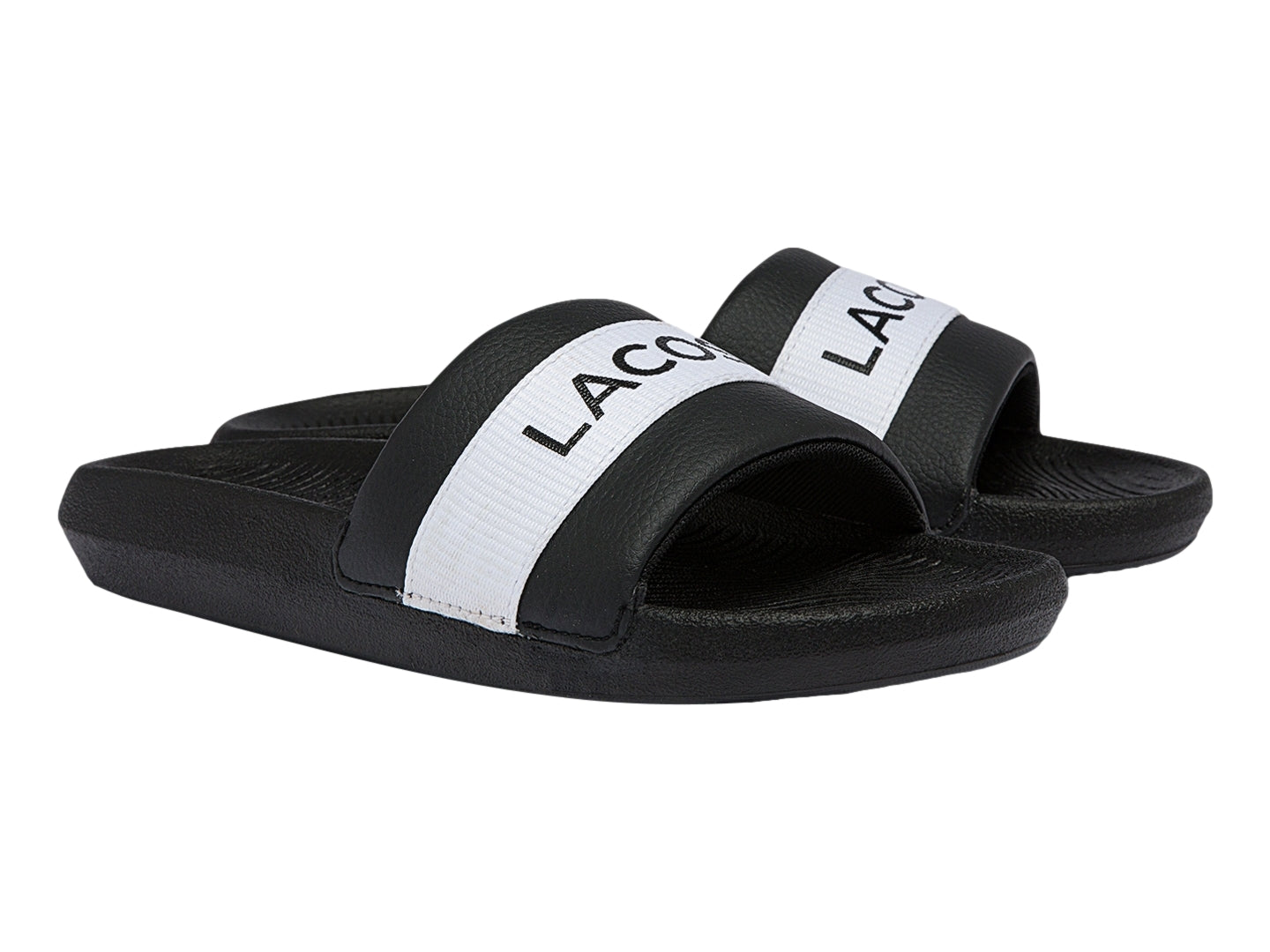 Sandalias Lacoste Croco Slide Para Mujer