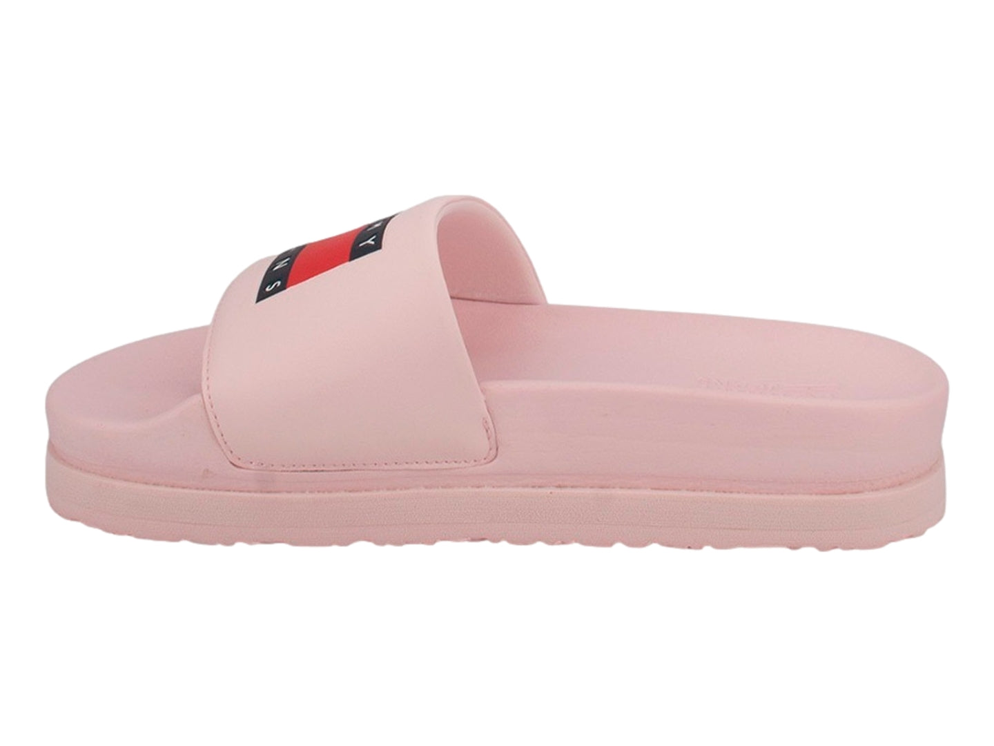 Sandalias Tommy Hilfiger Jeans Knit Pool Slide Para Mujer