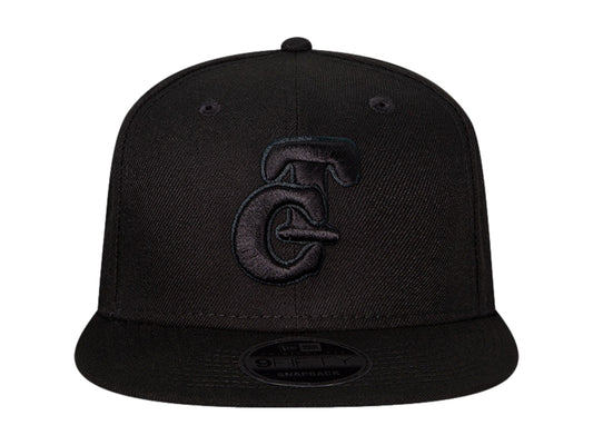 Gorra New Era Negra de Visera Plana para Hombre