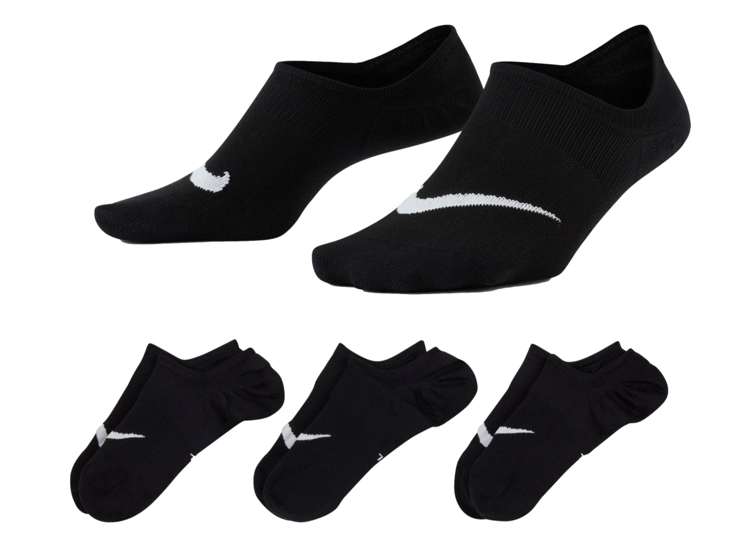 Calcetines De Tobillo Nike Calcetas Everyday Plus Lightweight Sx5277 Para Hombre
