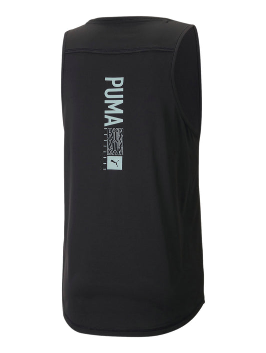Playera Puma Run Logo Singlet Para Hombre