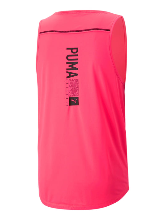Playera Puma Run Logo Singlet Para Hombre