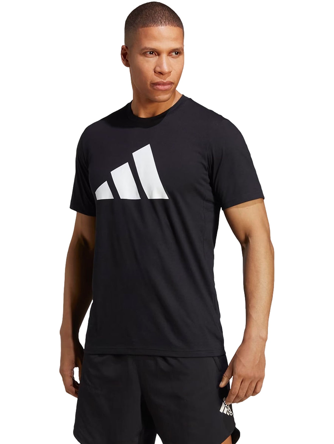 Tops Deportivos Camiseta Adidas Playera Tr-Es Fr Logo Ib8273 Para Hombre