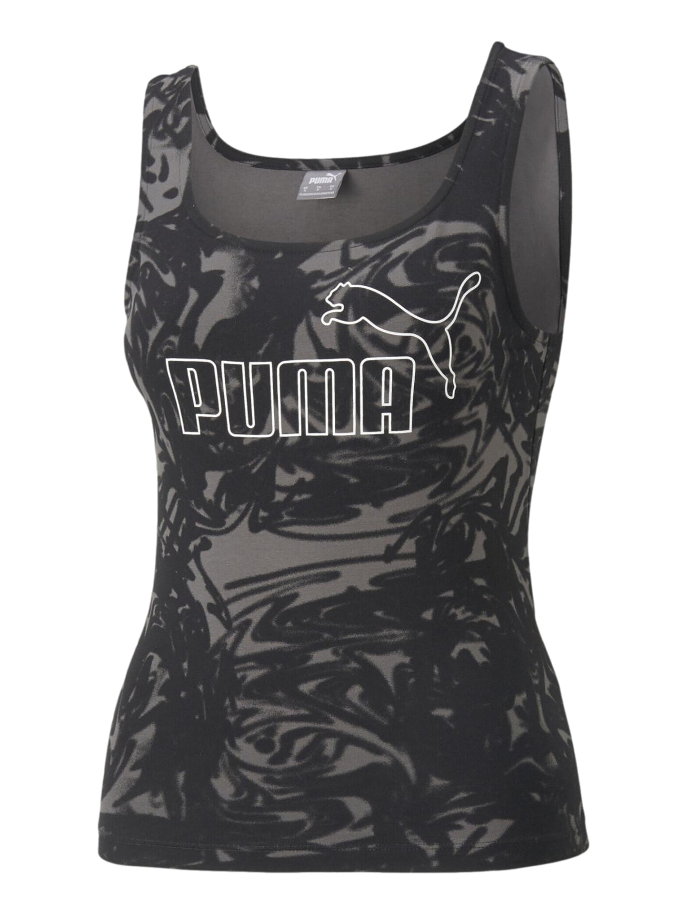 Tops Deportivos Camiseta Puma Playera Power Aop Tank 673642 Para Mujer