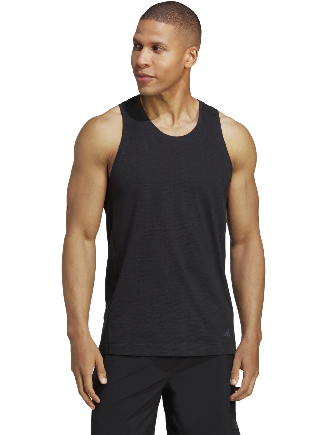 Tops Deportivos Camiseta Adidas Playera Yoga Tank Ib8965 Para Hombre