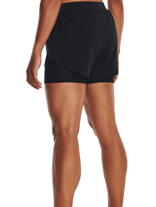 Short Under Armour Fly By Elite 2 In 1 Para Mujer
