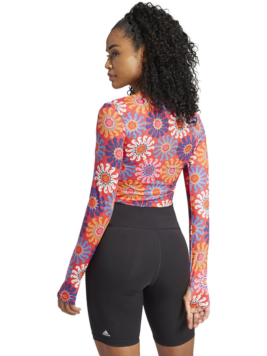 Playera adidas Farm Crop Para Mujer