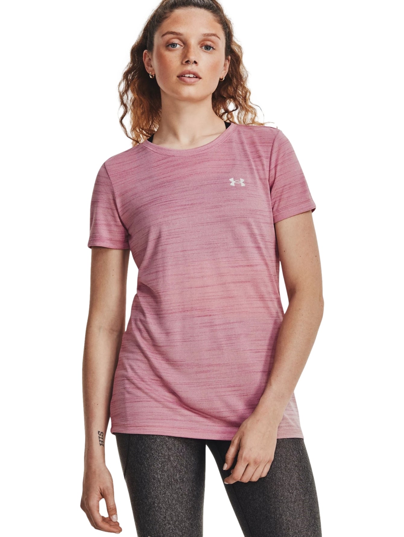 Tops Deportivos Camiseta Under Armour Playera Ua Tech Tiger Ssc 376937 Para Mujer