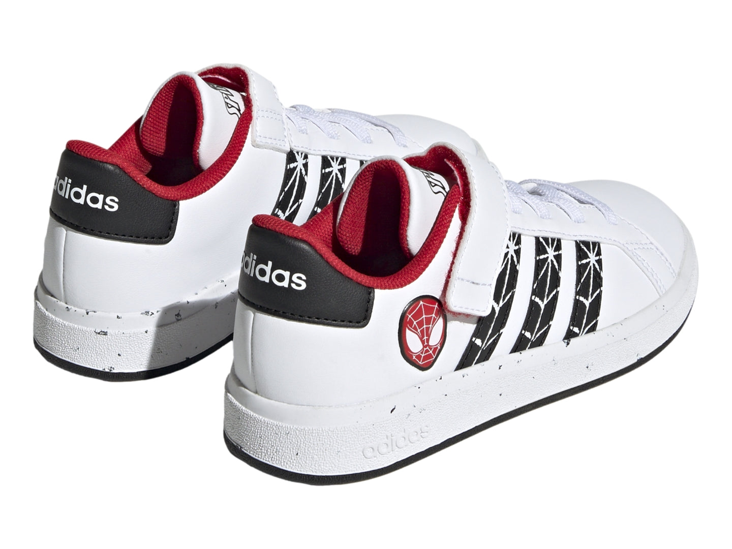 Tenis Adidas Grand Court Spider Man El K Para Niño