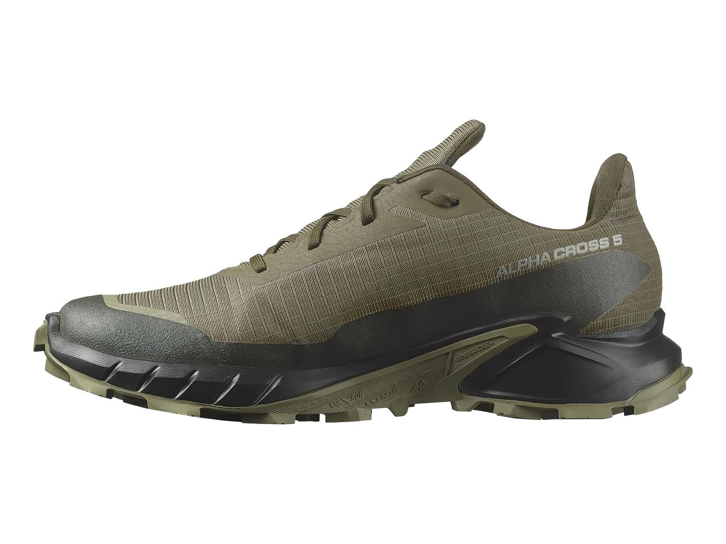 Tenis Salomon Alphacross 5 Verde Oliva para Hombre