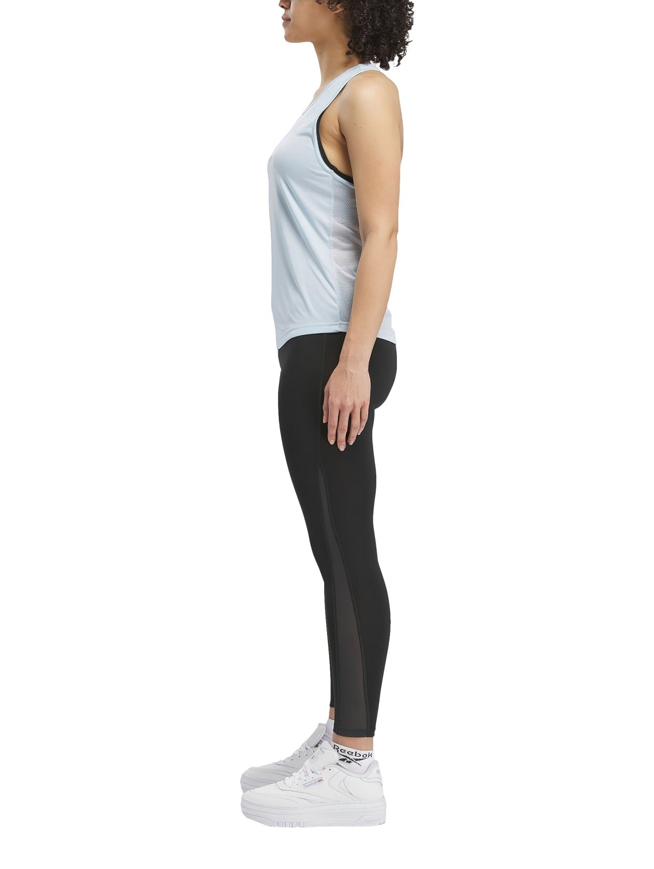 Leggings Reebok Id Train Mesh Para Mujer
