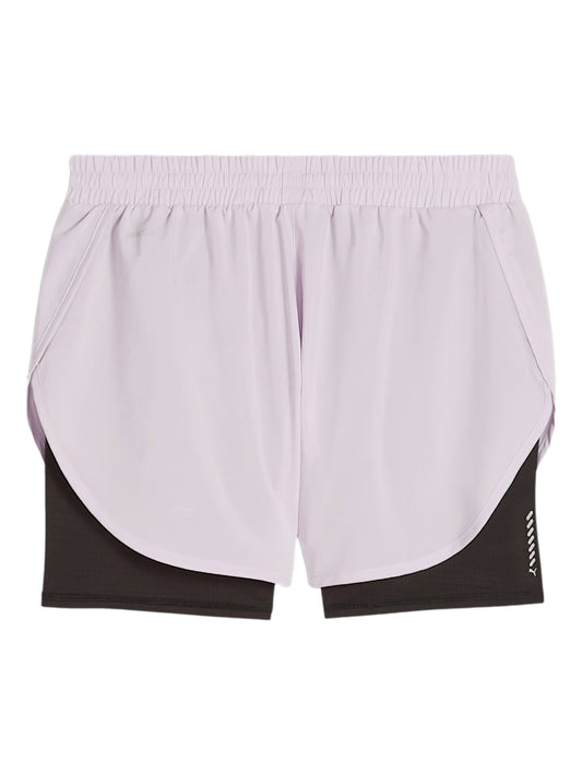 Short Puma Run Favorite Woven 2-In-1 Para Mujer