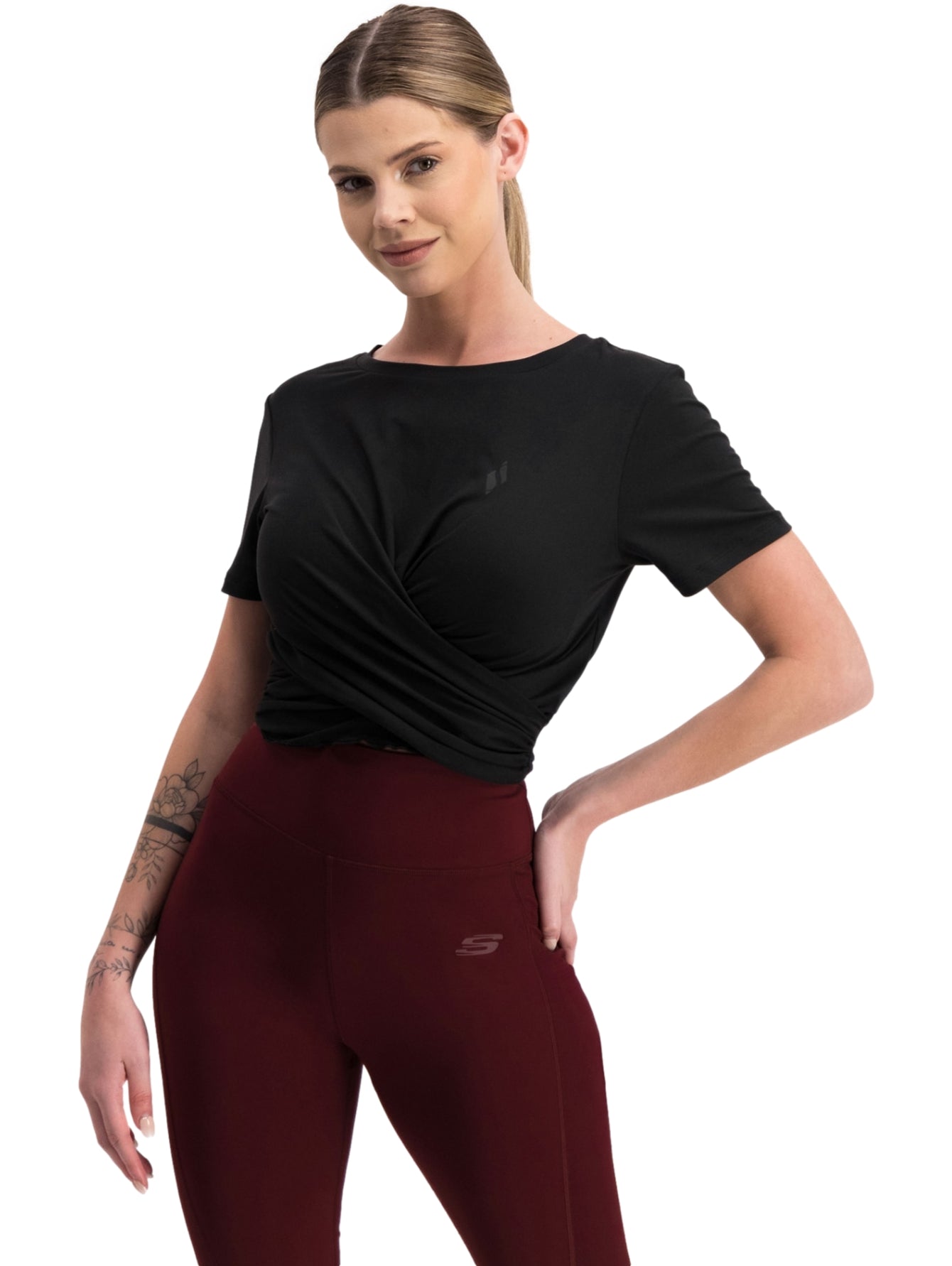 Tops Deportivos Skechers Playera Awx068 Para Mujer