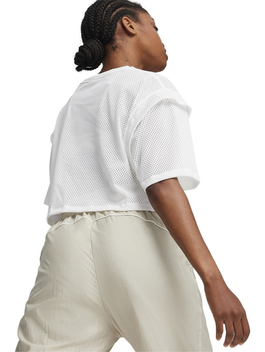 Playera Puma Fit Move Mesh Crop Para Mujer