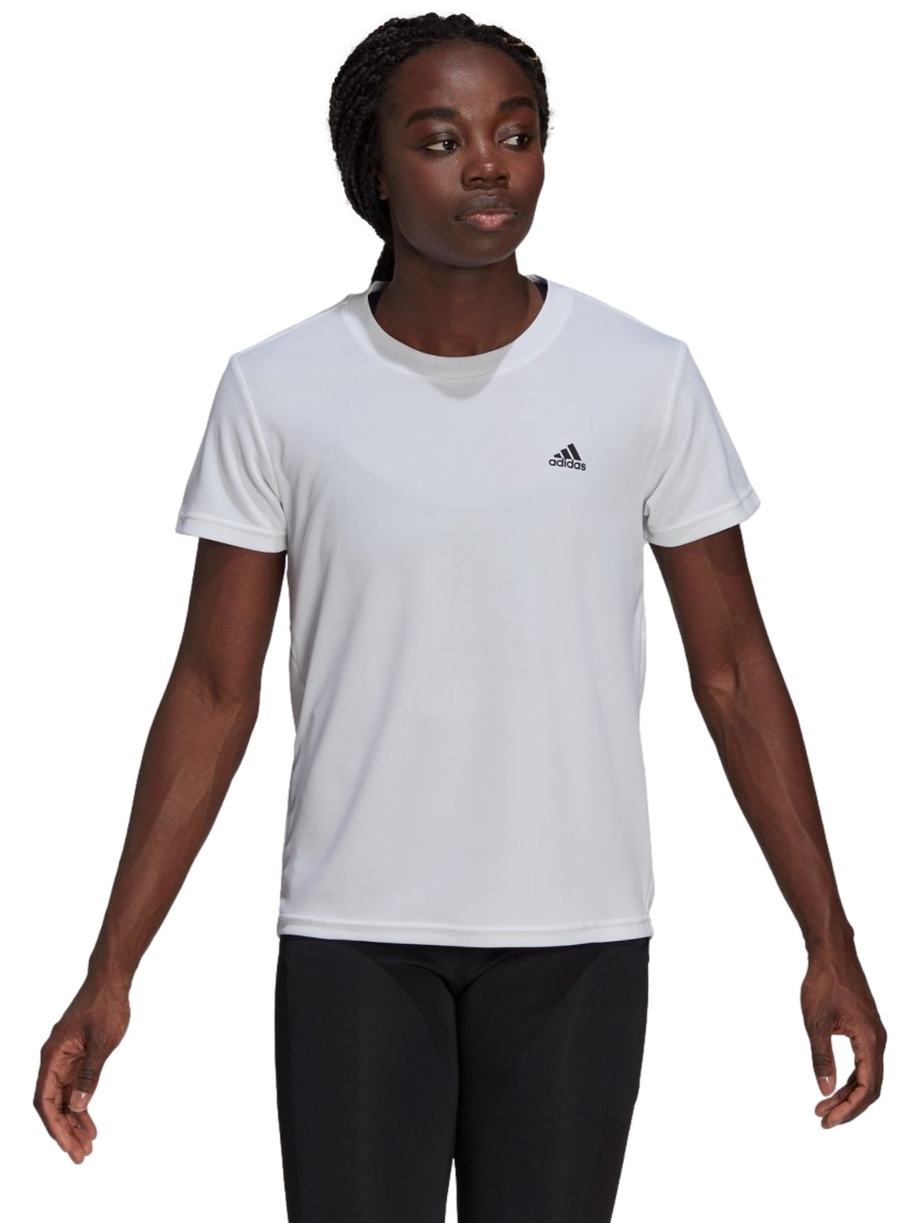 Tops Deportivos Camiseta Adidas Playera W Sl T Gs8797 Para Mujer