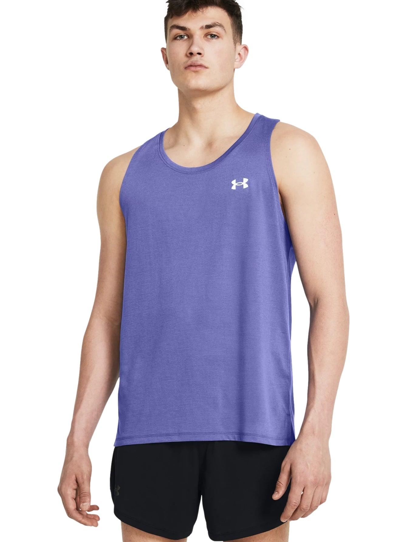 Tops Deportivos Under Armour Playera Ua Launch Singlet 382585 Para Hombre
