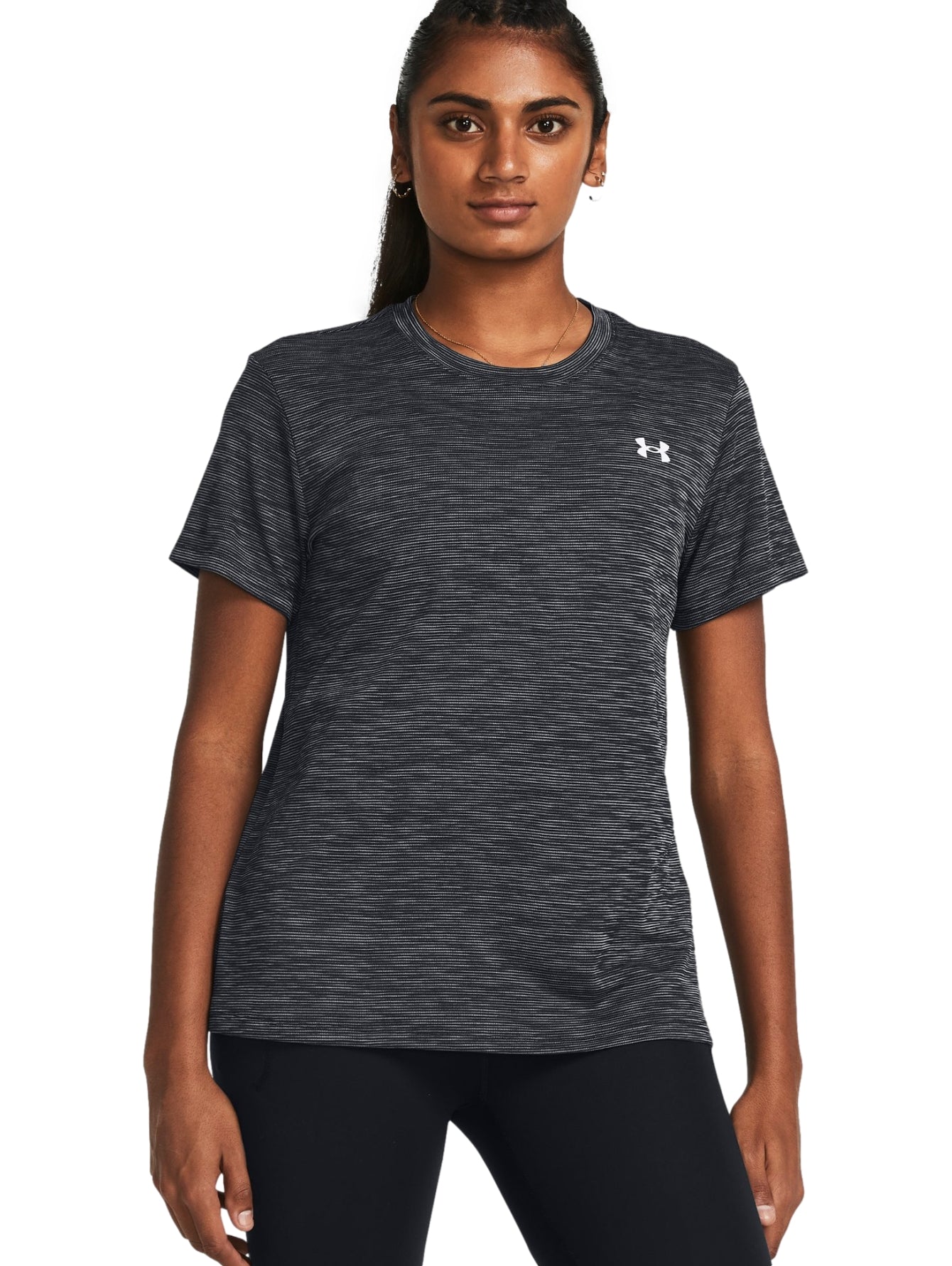 Tops Deportivos Camiseta Under Armour Playera Tech Textured Ssc 383641 Para Mujer