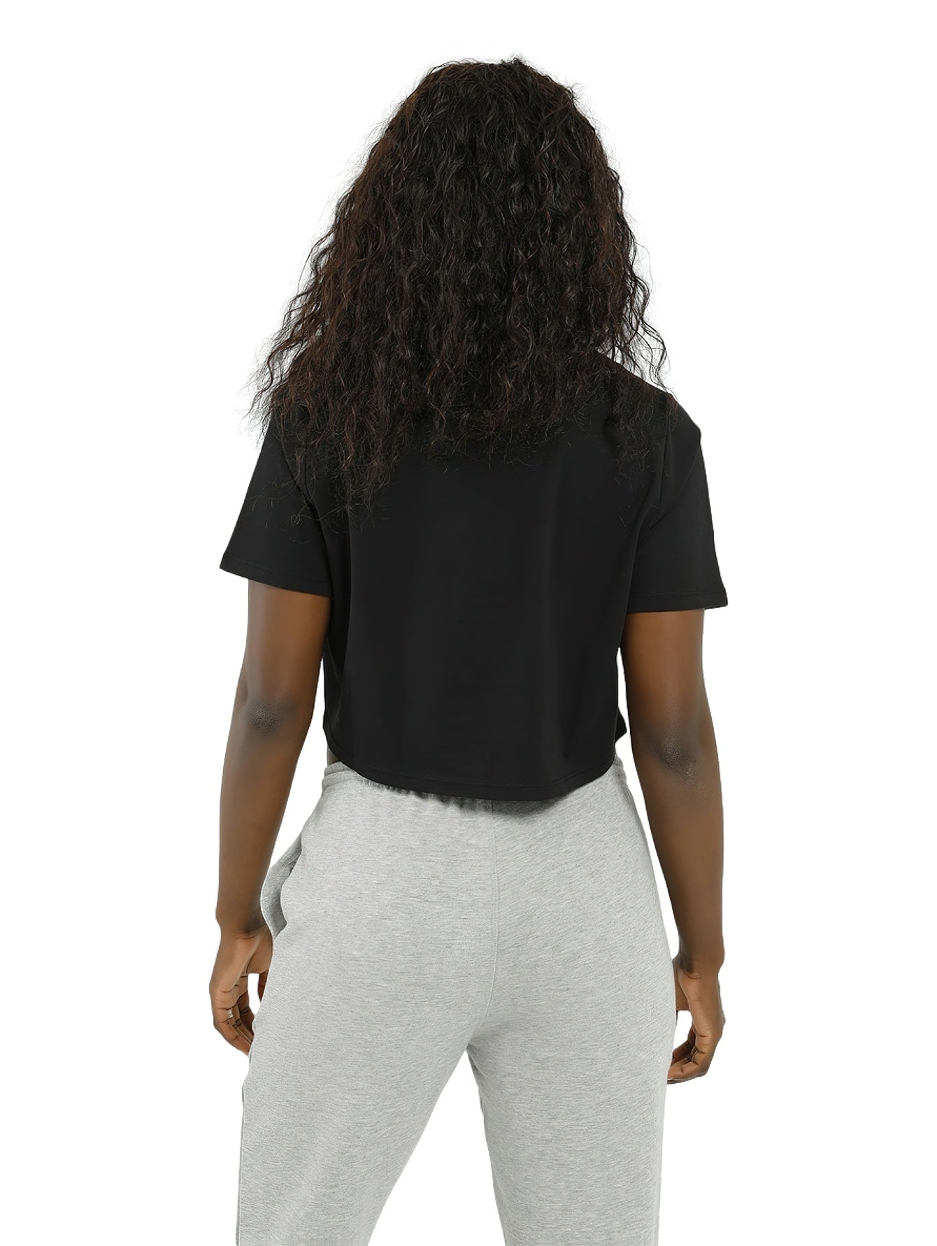 Playera Reebok Identity Big Logo Crop Para Mujer