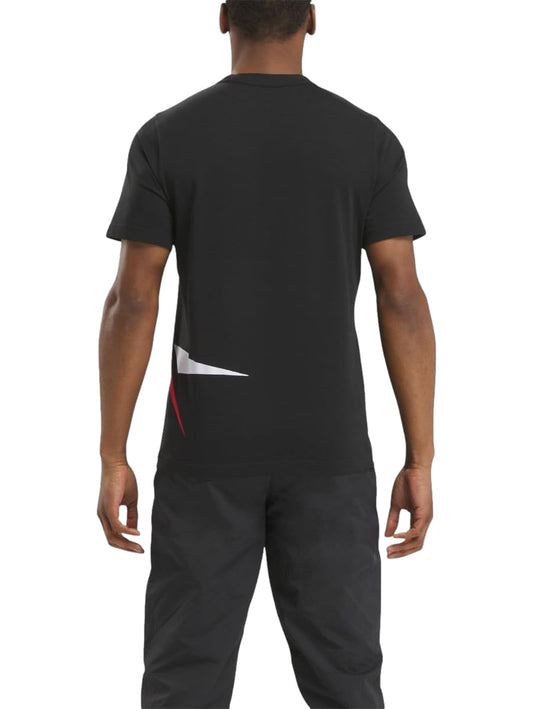 Playera Reebok RI Cross Check Negro para Hombre