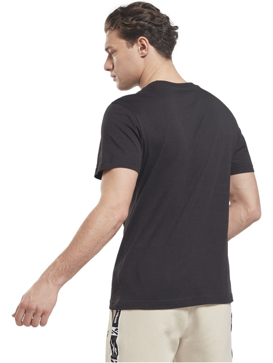 Playera Reebok Identity Small Logo Negro para Hombre