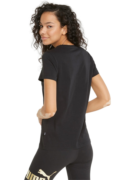 Playera Puma Ess+Metallic Para Mujer