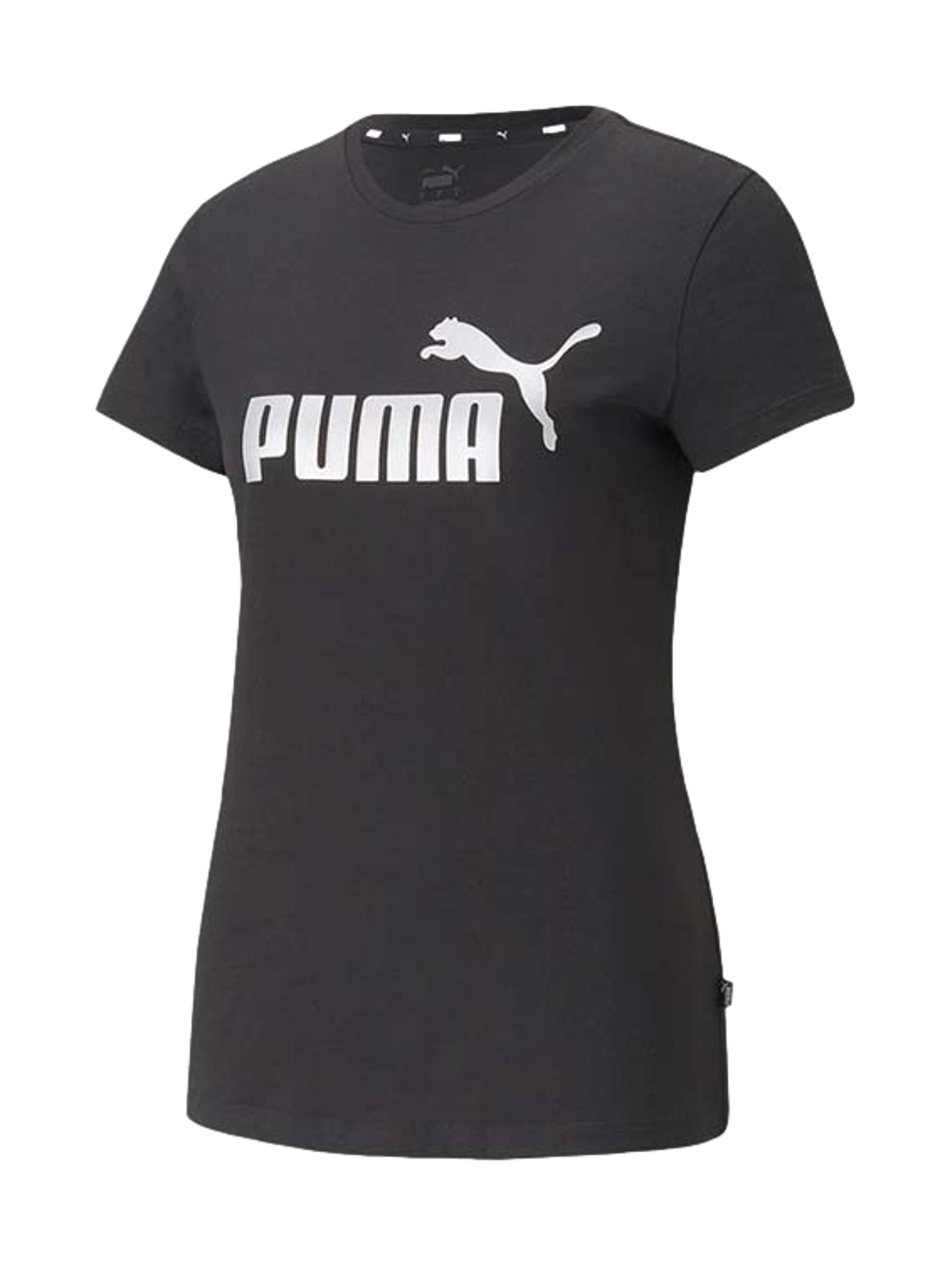 Tops Deportivos Puma Playera Ess+Metallic Logo Tee 848303 Para Mujer