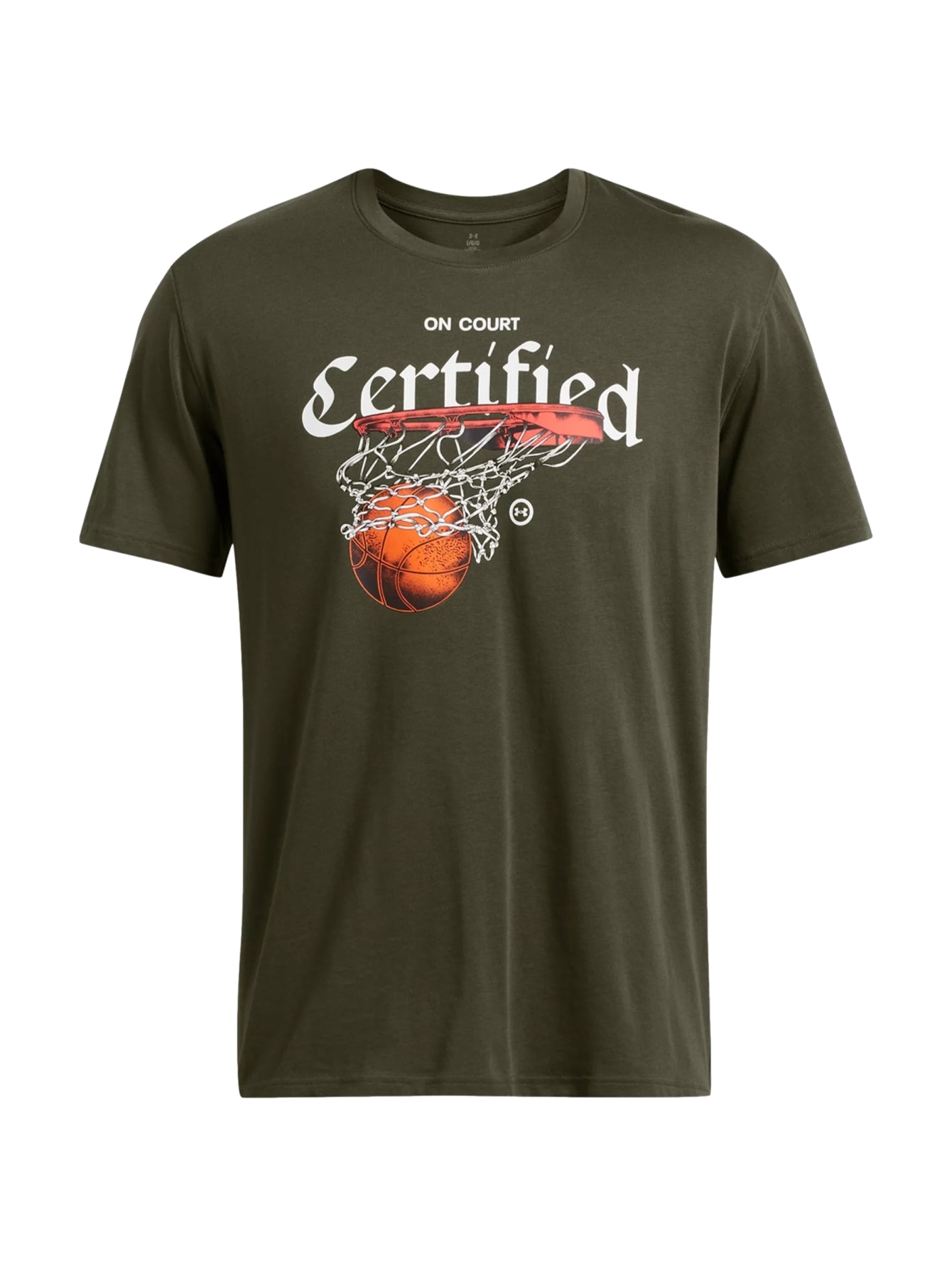 Playera Under Armour Hoops Certified Para Hombre