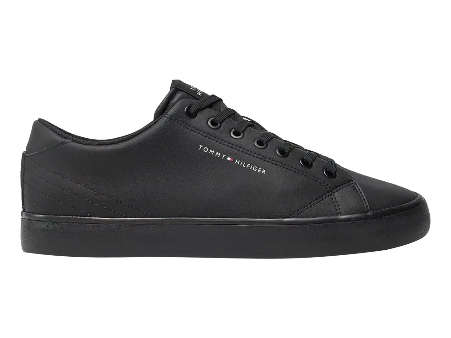 Tenis Tommy Hilfiger Th Hi Vulc Core Low Leather Para Hombre