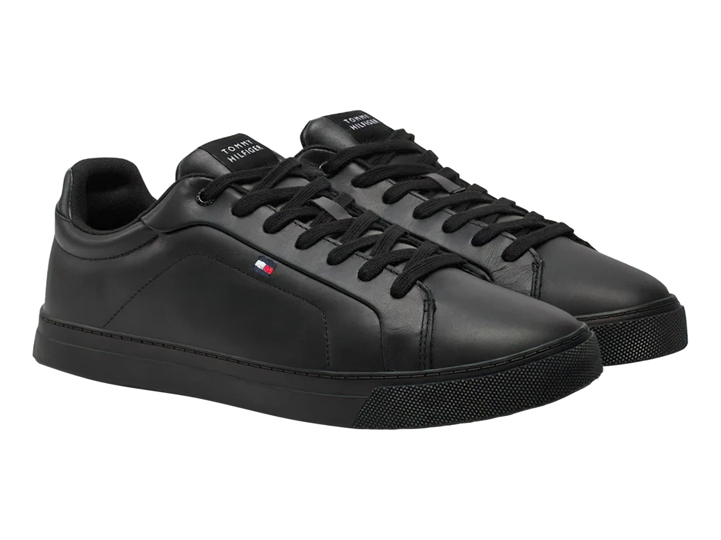 Tenis Tommy Hilfiger Icon Court Lth Flag Ess Para Hombre