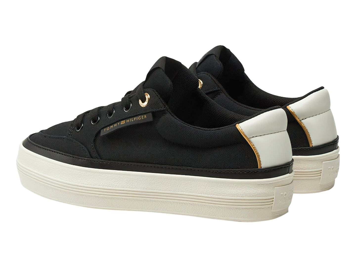 Tenis Tommy Hilfiger Essential Vulc Textile Sneaker Para Mujer