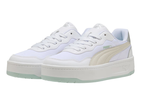 Tenis Puma Court Llaly Skye Aqua Metallics Para Mujer