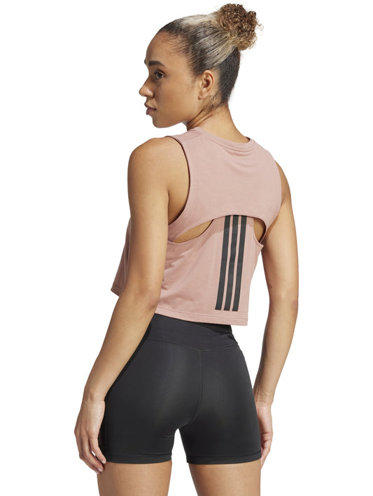 Playera adidas 3 Stripes Boxy Tank Para Mujer