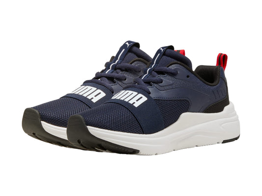 Tenis Puma Softride Wired 2 Jr Marino Para Niño