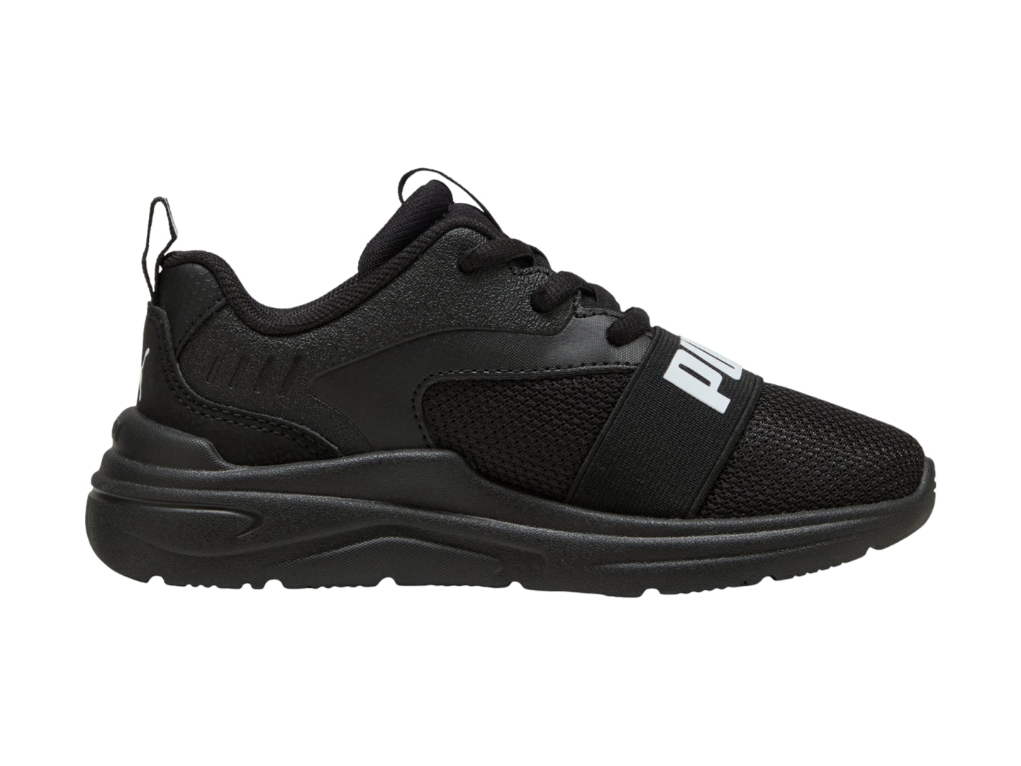 Tenis Puma Soft Wired 2 Ps Negro Para Para Niño