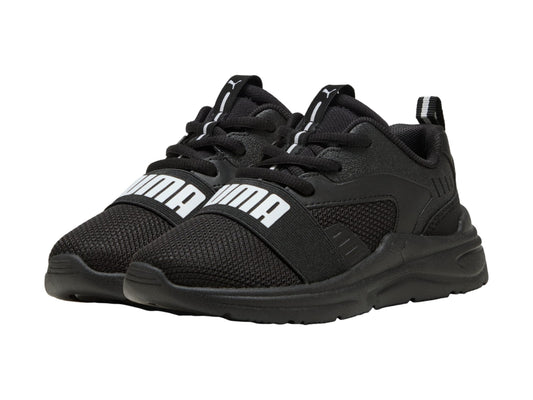 Tenis Puma Soft Wired 2 Ps Negro Para Niño