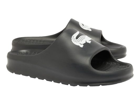 Sandalias Lacoste Serve Slide 2.0 Negro para Hombre