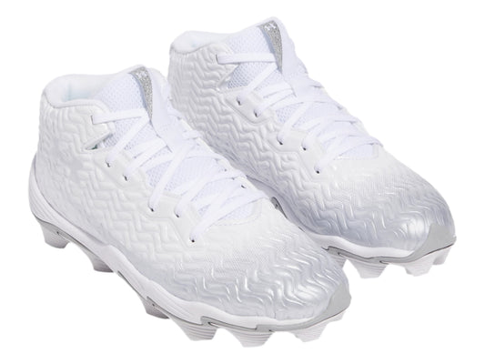 Tenis Under Armour Taquete Ua Spotlight Hammer Jr Blanco Para Niño