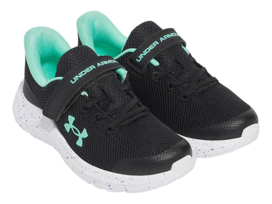 Tenis Under Armour Gps Pursuit 4 Ac Negro Para Niña