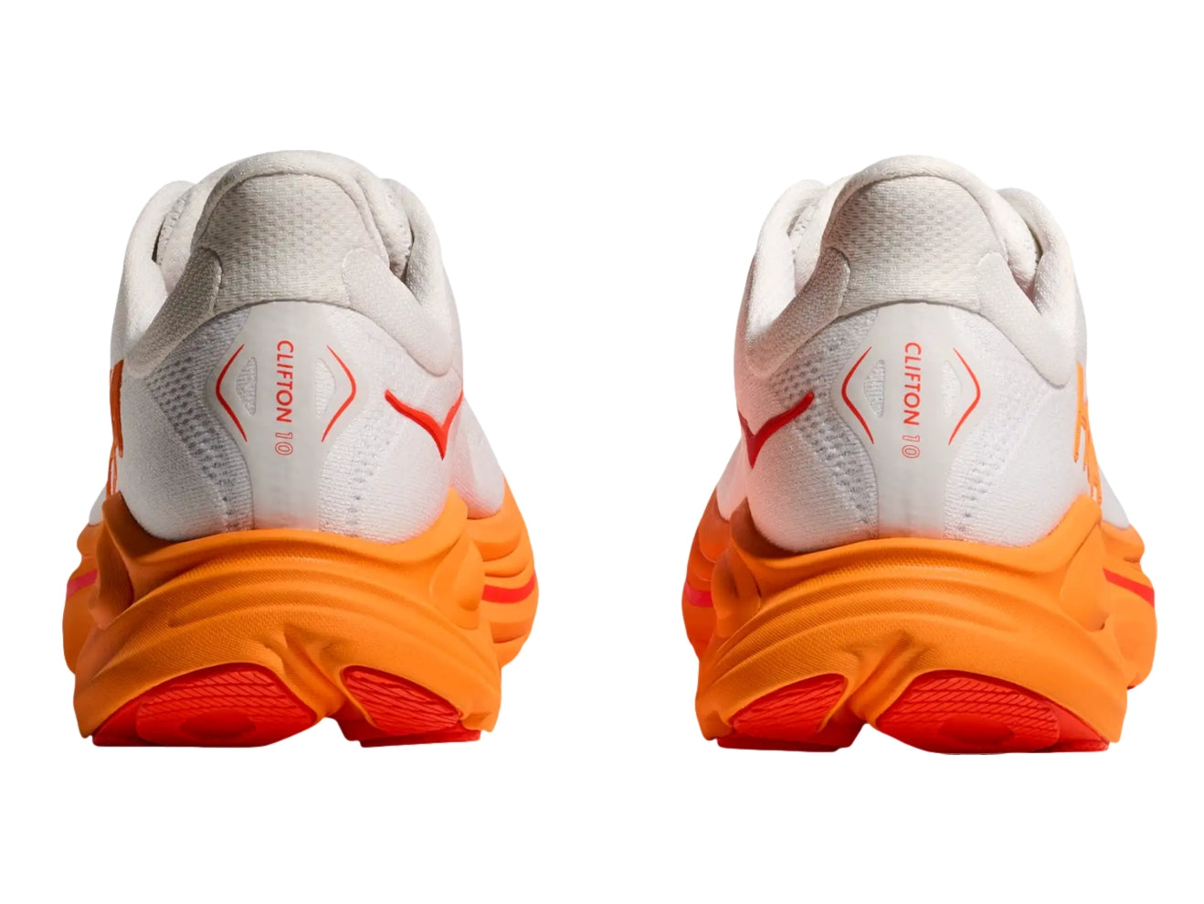 Tenis Hoka Clifton 10 Naranja Para Hombre
