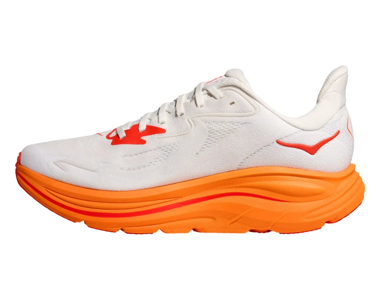 Tenis Hoka Clifton 10 Naranja Para Hombre