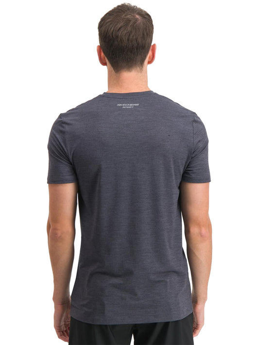 Playera Skechers Amx089 Para Hombre
