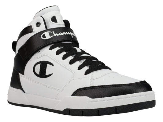 Tenis Champion Arena Power Hi Blanco y Negro para Hombre