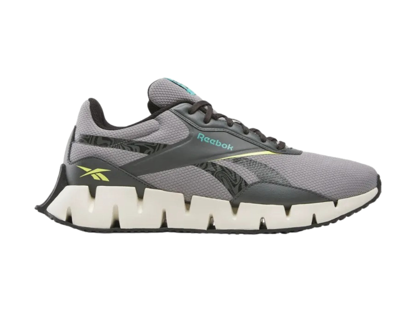Tenis Reebok Zig Dynamica Str Gri Para Para Hombre