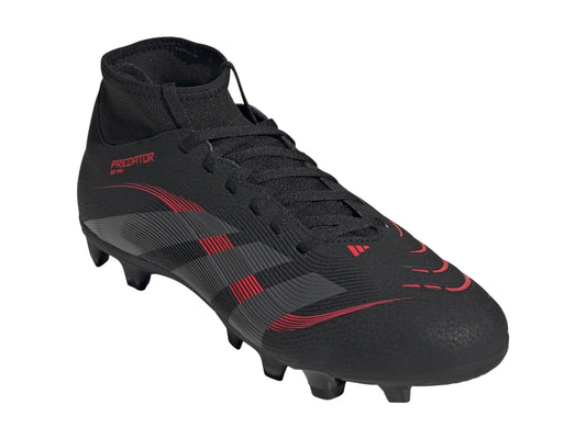 Tenis Adidas Taquete Taco Predator Club Sock Tf Mg Negro Para Hombre