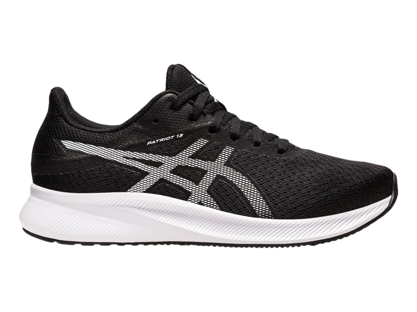 Tenis Asics Ahq Patriot 13 Women Standard Negro Para Para Mujer
