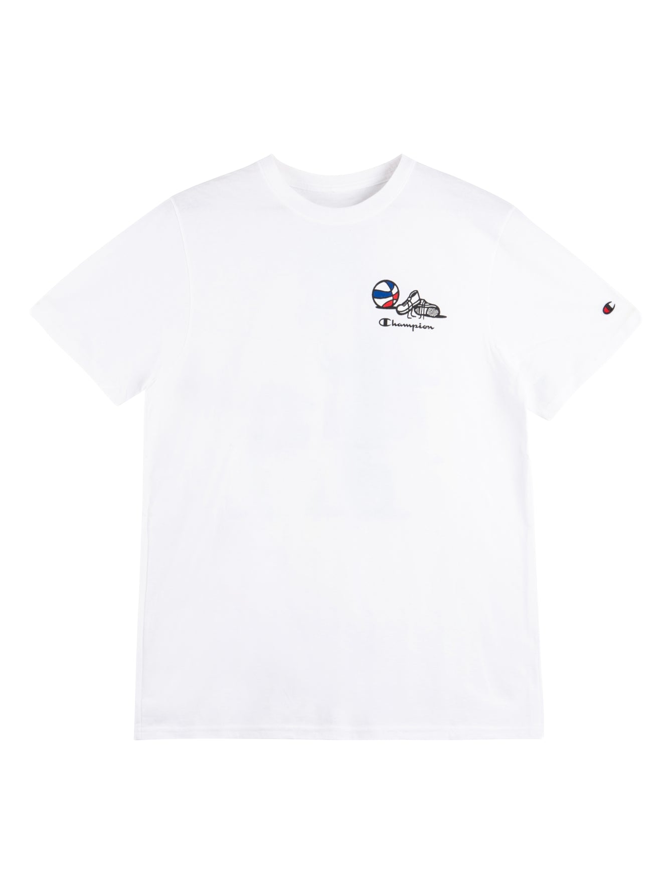 Tops Deportivos Champion Playera Classic Graphic Tee Blanco 58609F Para Hombre