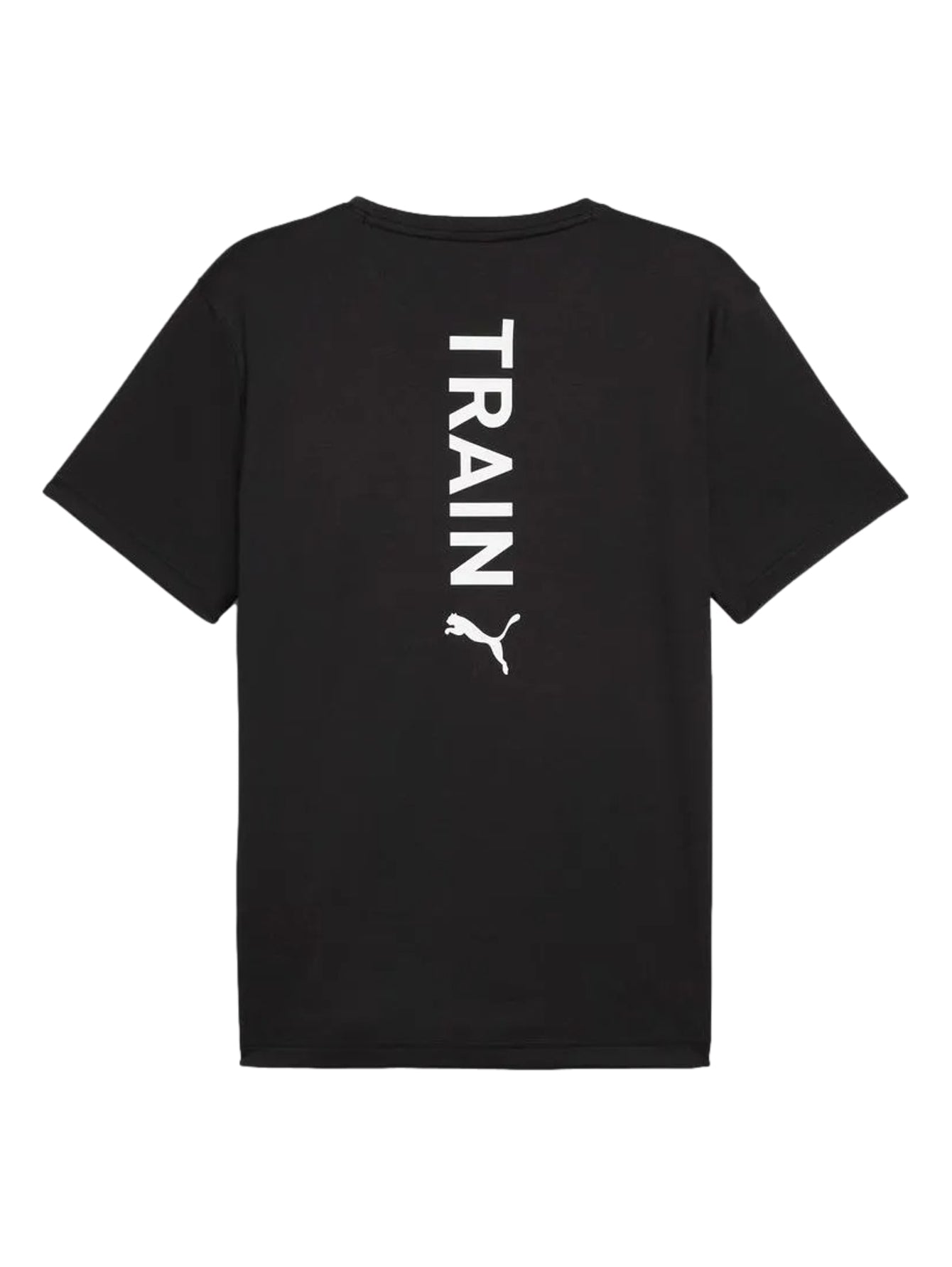Playera Puma Training Vertical Logo Para Hombre