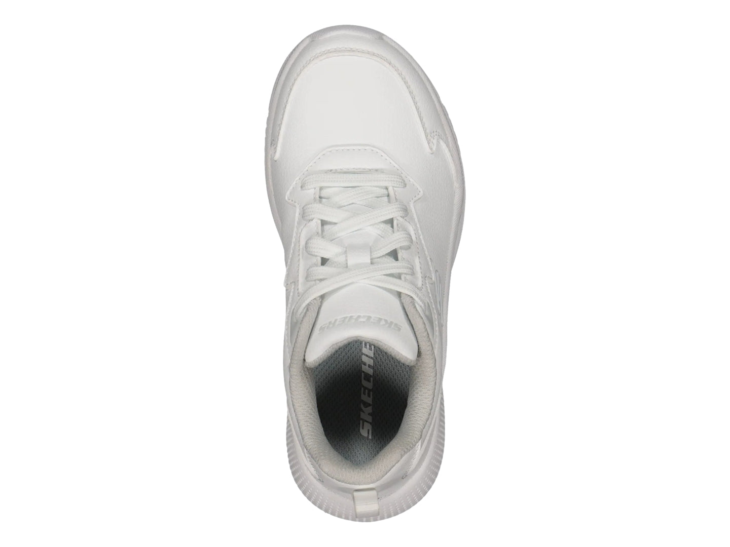 Tenis Skechers Charly Microspec Advance Blanco 23002 Para Niño