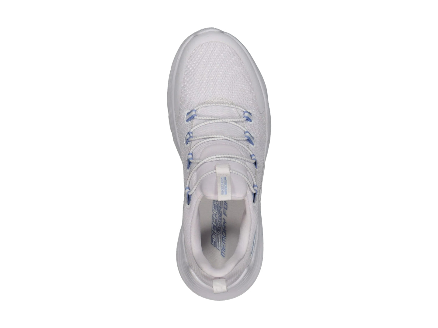 Tenis Skechers Bobs Squad Wave Blanco Para Mujer